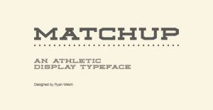matchup-free-font