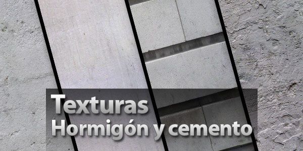 Texturas hormigon cemento