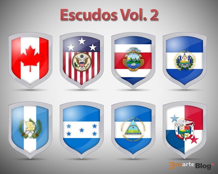 Iconos escudos banderas v2
