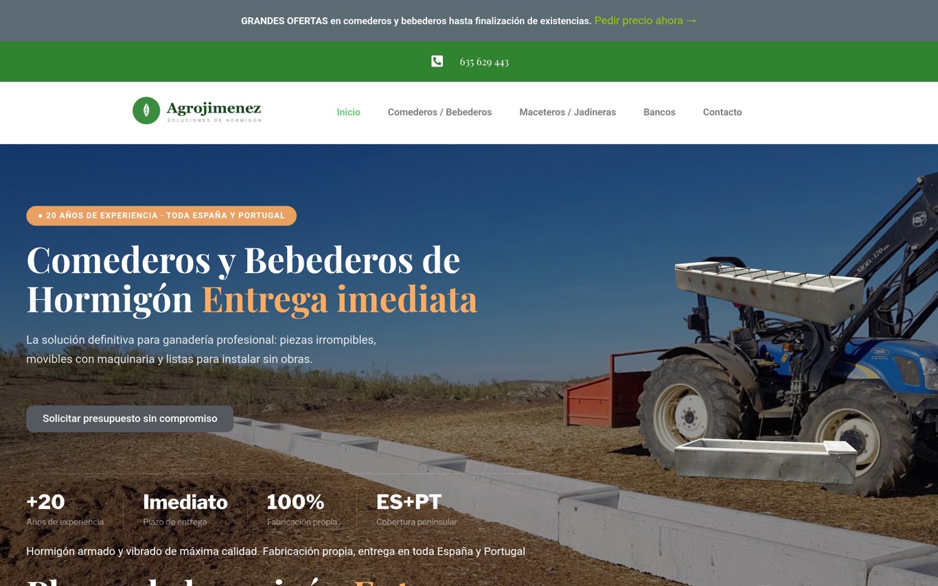 Web agrojimenez.com